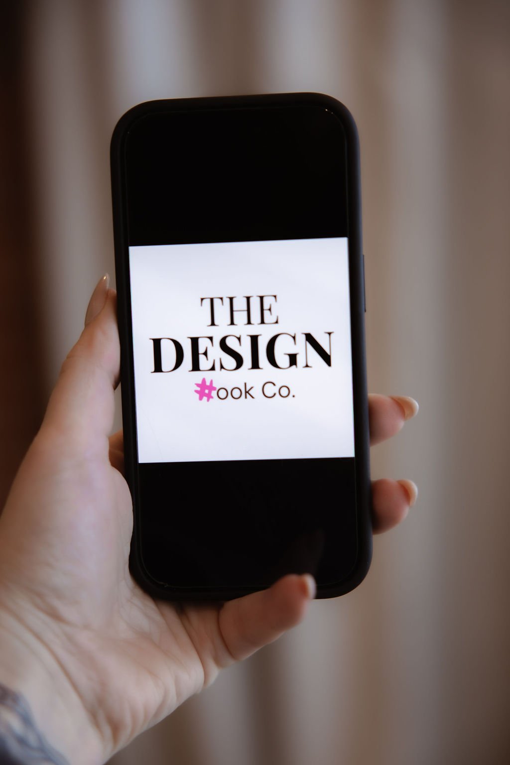 Web design hero shot
